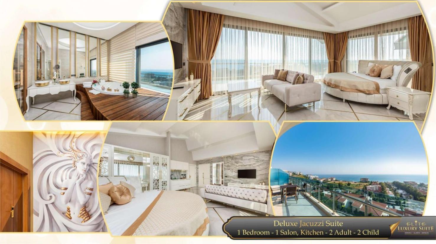 Elite Luxury Suite & Spa Alanya Eksteriør bilde